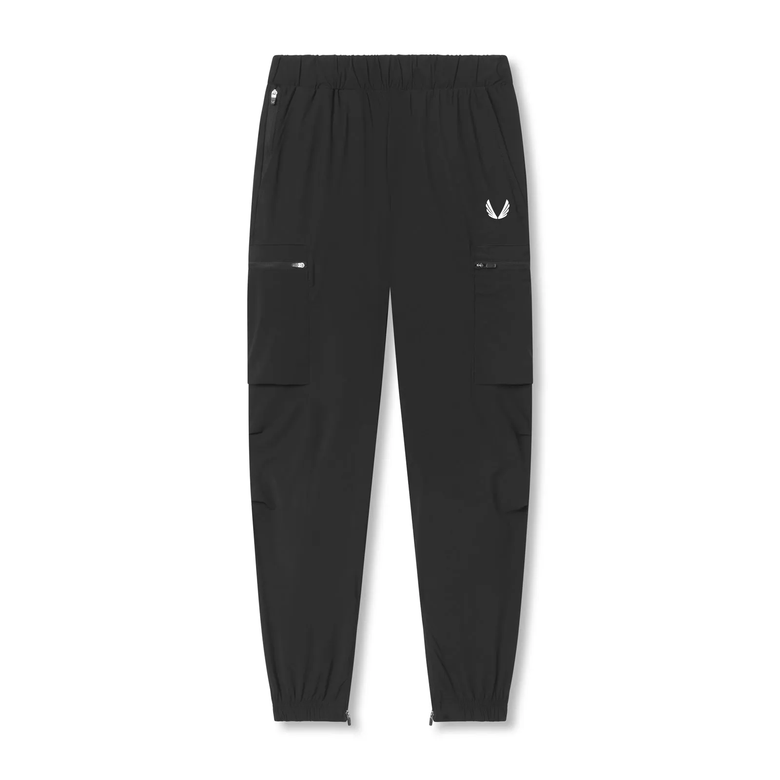 0656. Tetra-Lite™ Standard Zip Jogger - Black "White Wings"