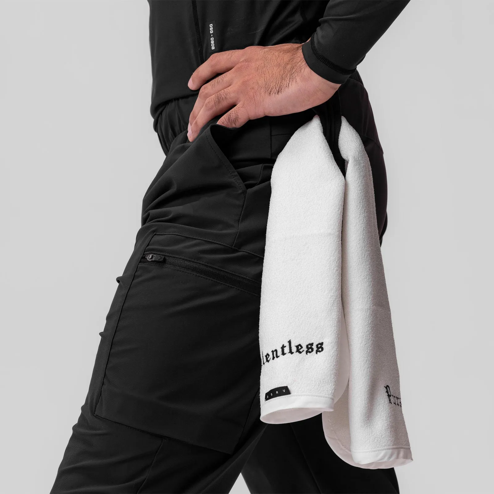 0656. Tetra-Lite™ Standard Zip Jogger - Black "White Wings"