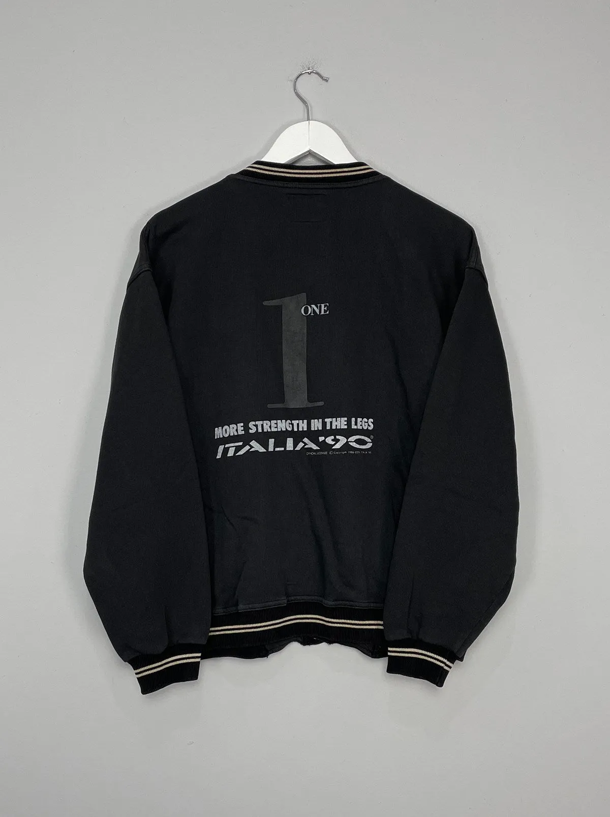 1990 ITALIA 90 OFFICIAL CARDIGAN (M)