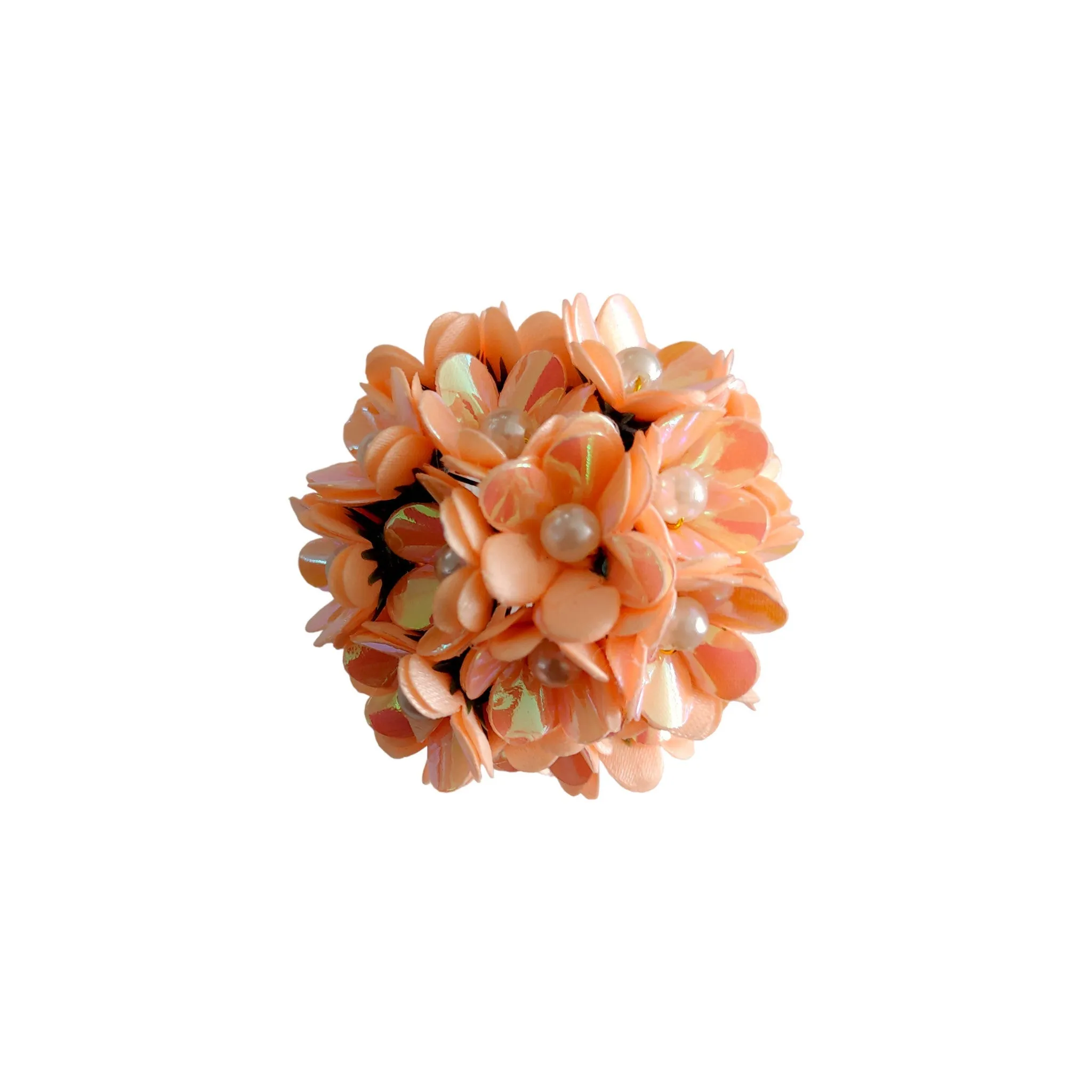 60 Pieces Small Rembo Fabric Craft and Decoration Flower for Craft Decor or Various Events - Design 138
