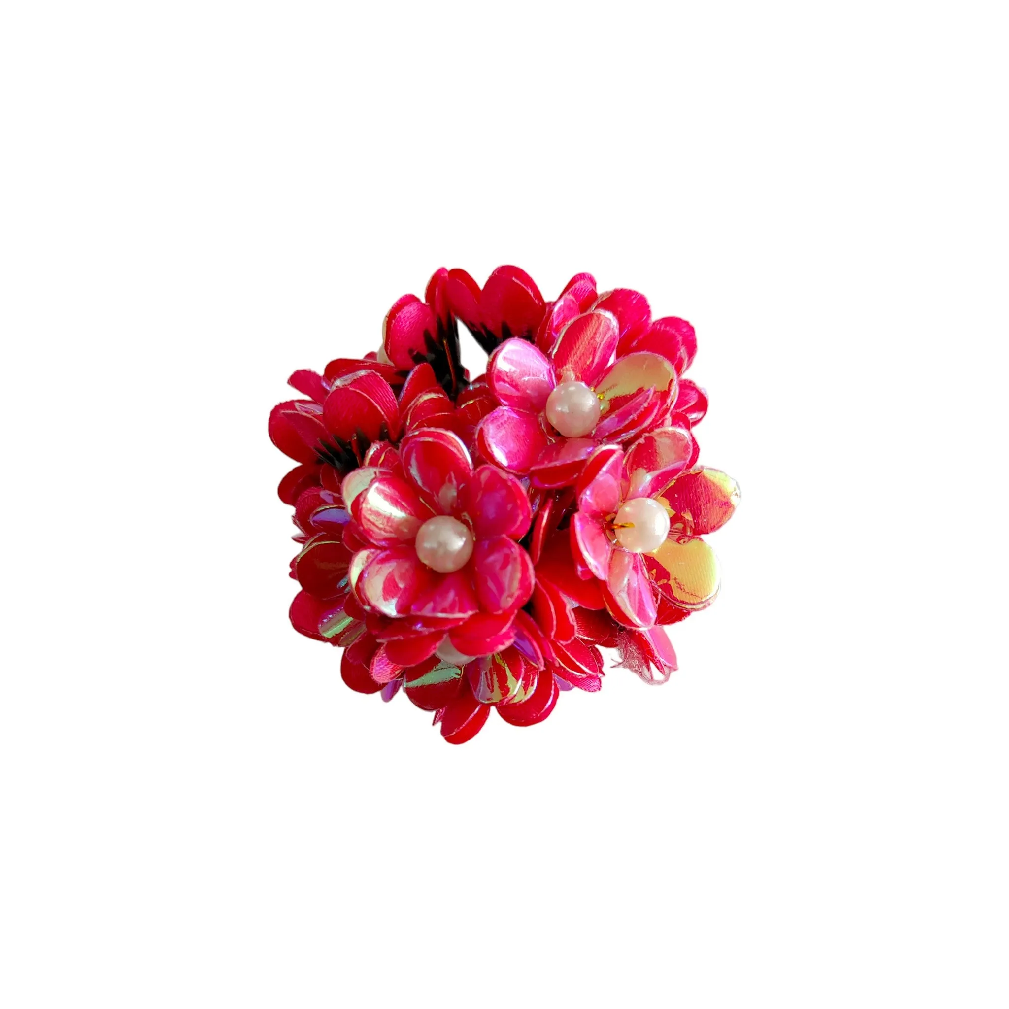 60 Pieces Small Rembo Fabric Craft and Decoration Flower for Craft Decor or Various Events - Design 138