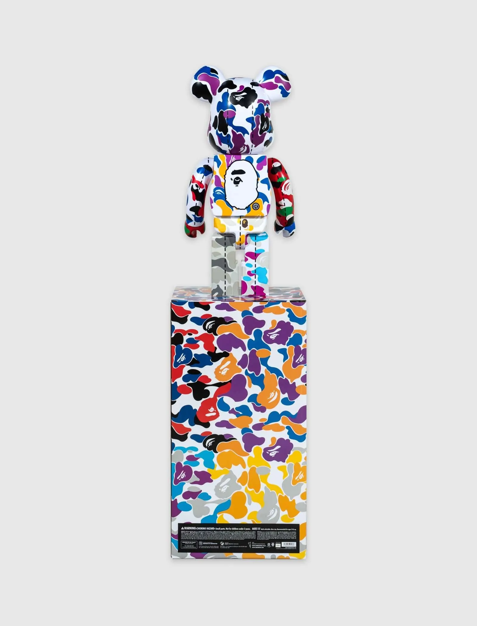 A BATHING APE 28TH ANNIVERSARY CAMO #2 1000% BEARBRICK