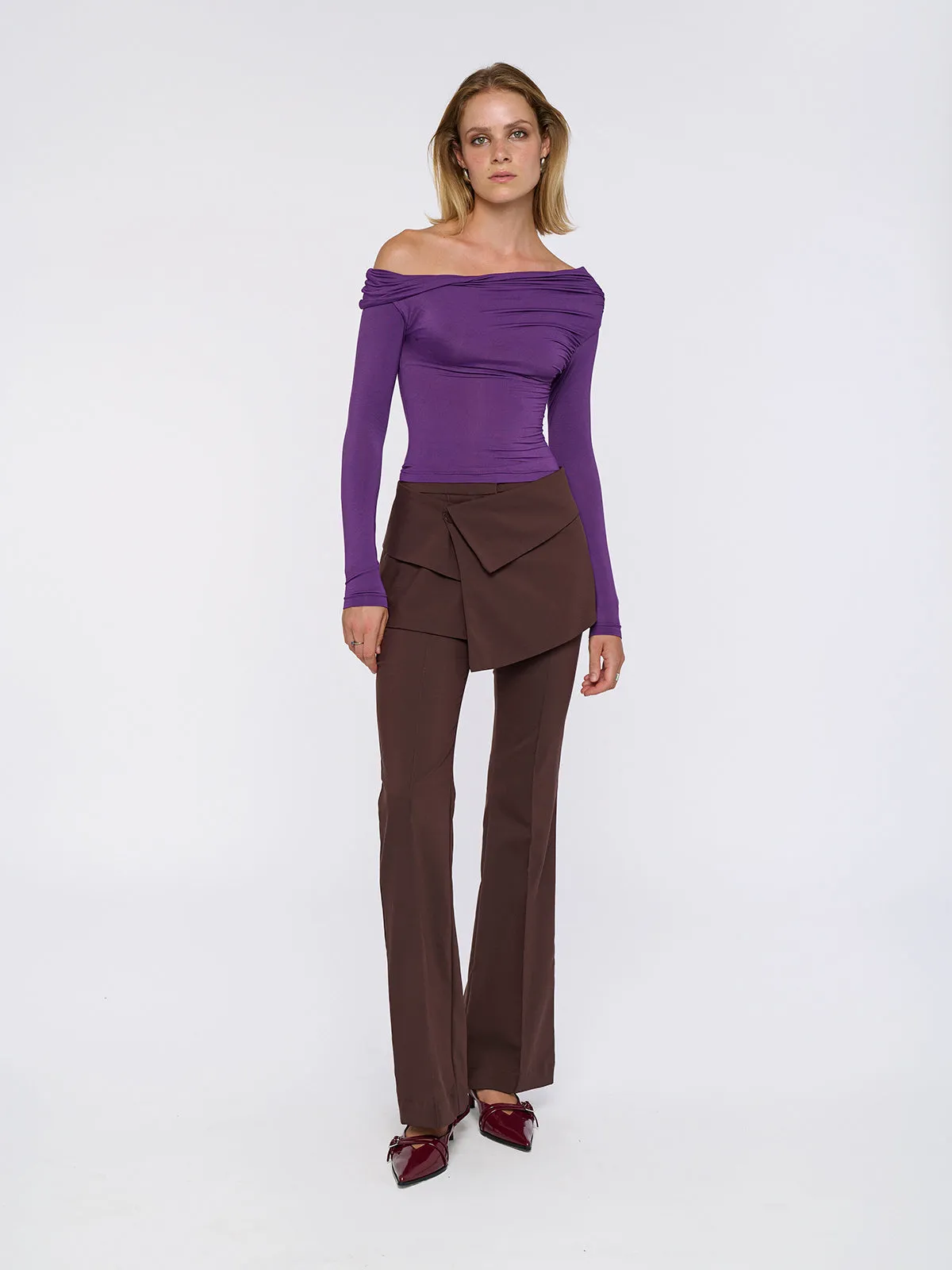 BANA trousers - chocolate