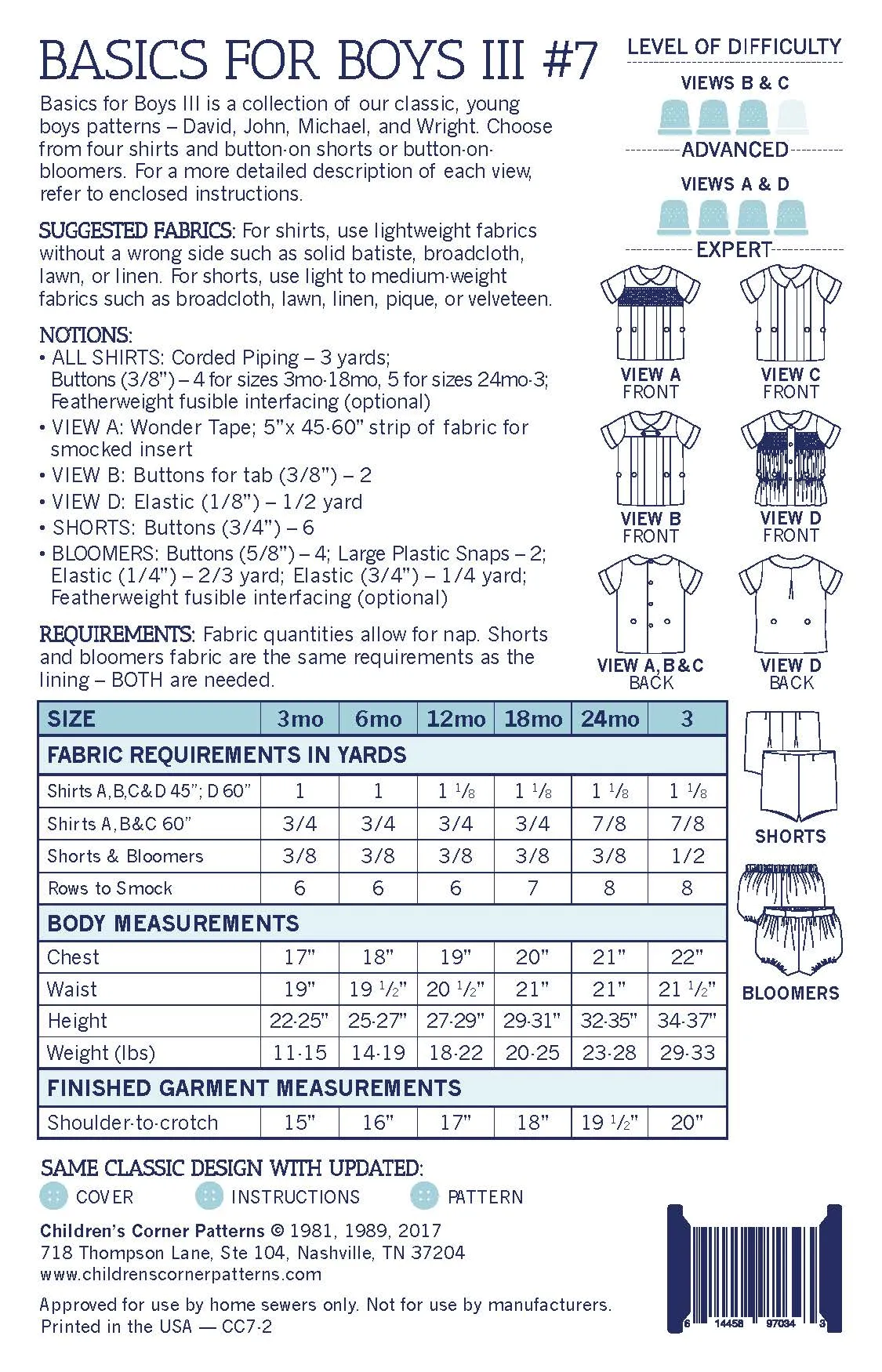 Basics for Boys III