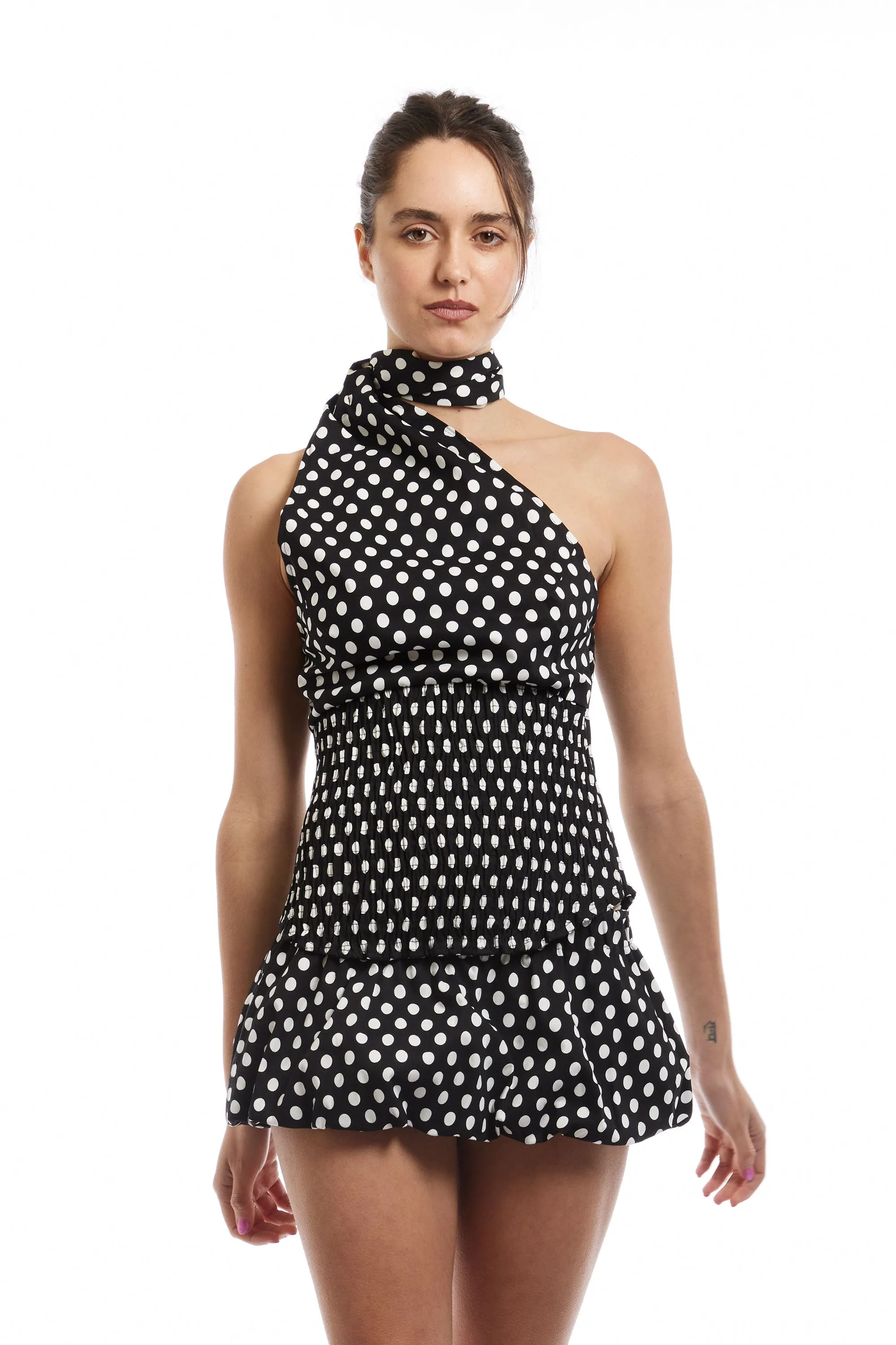 BLONDITA - POLKA DOT GWEN BUBBLE SKIRT