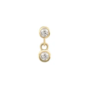 Diamond Drop Cartilage Piercing