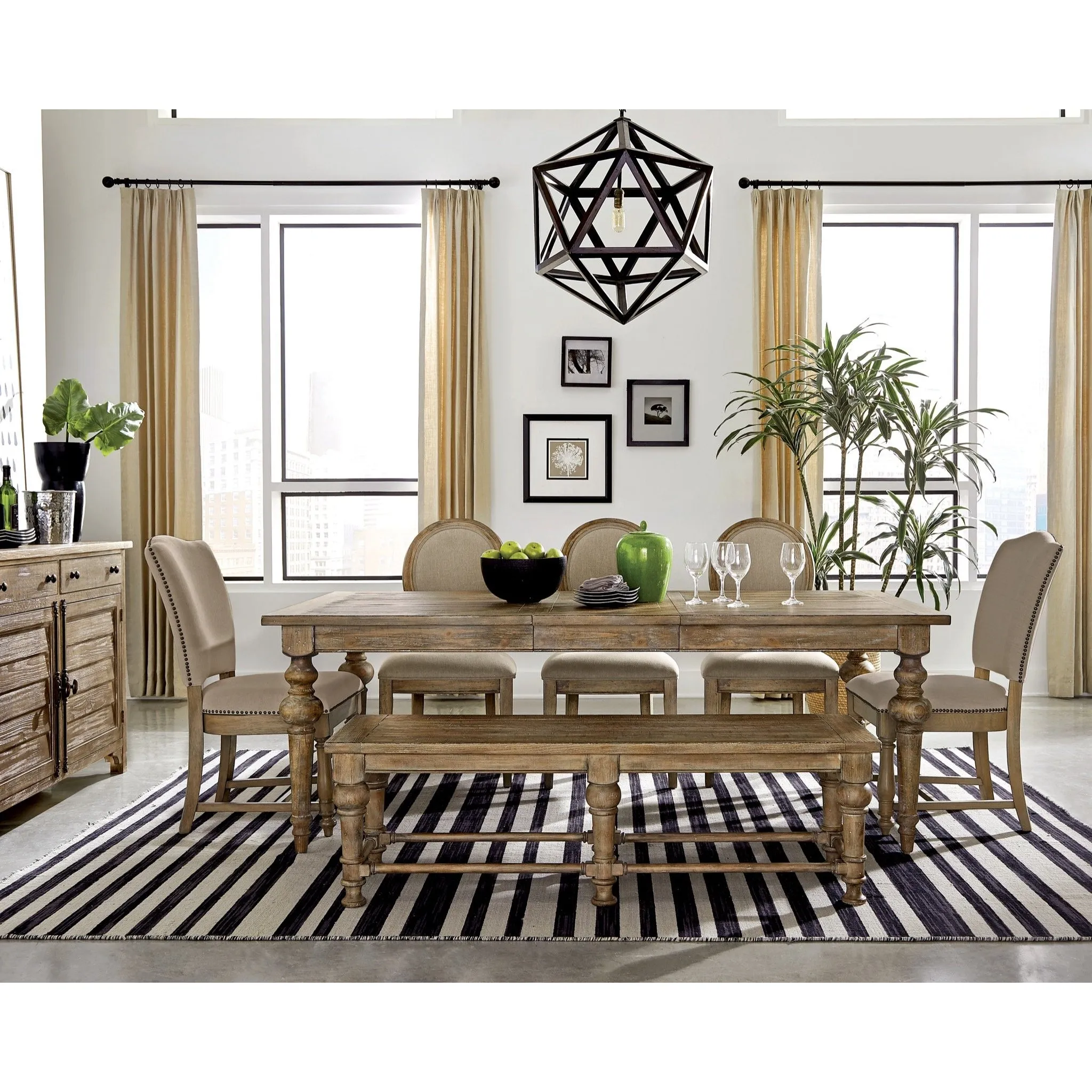 Flagstaff Extension (66-84") Dining Set