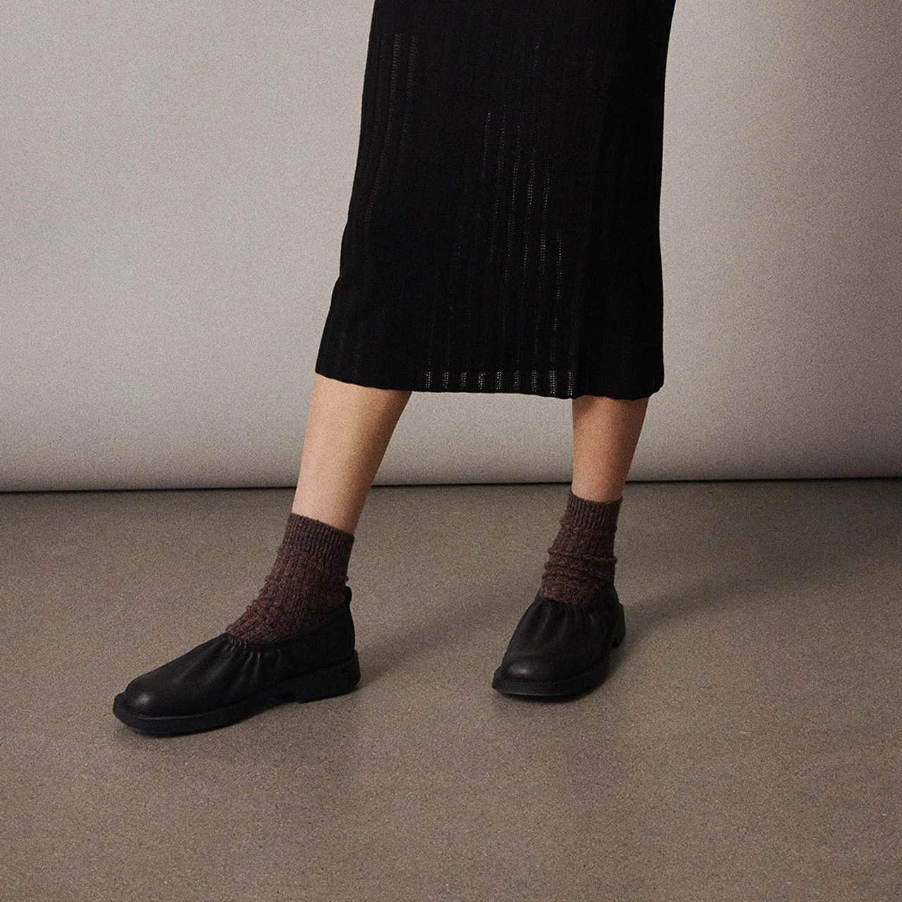 FUB Merino Wool Socks - Thick Melange Knit (Adults)