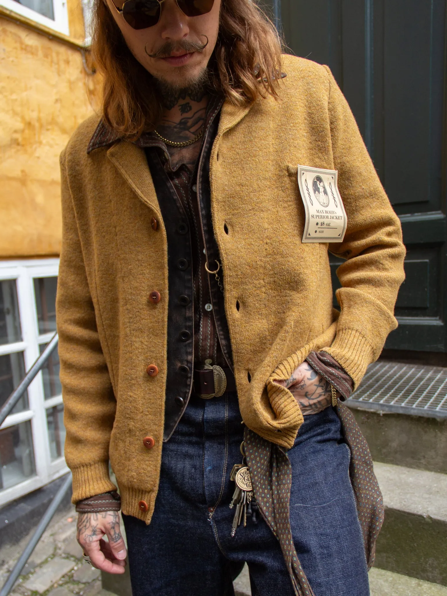 GRP x Max Rohr, Jacket, Ocher