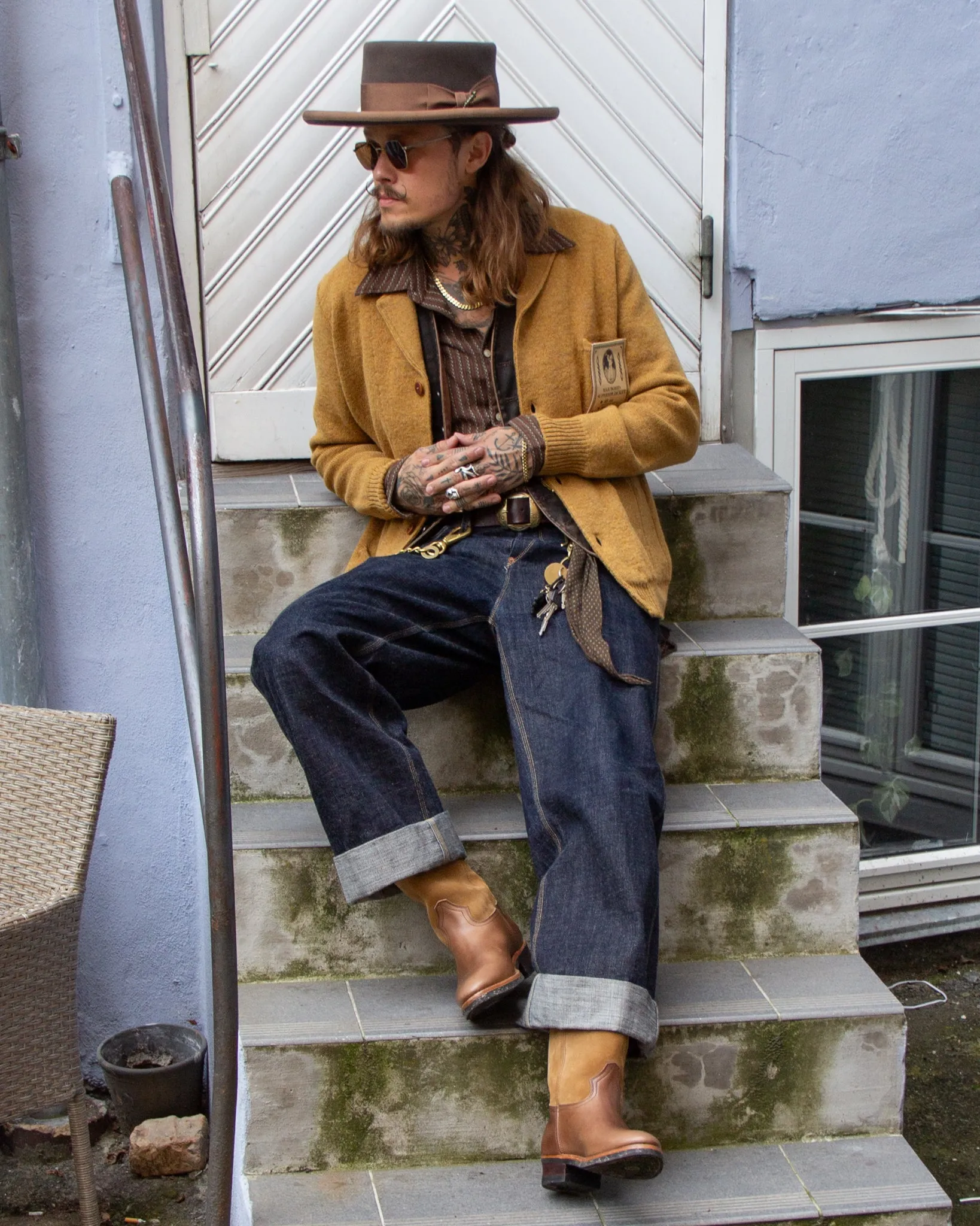 GRP x Max Rohr, Jacket, Ocher