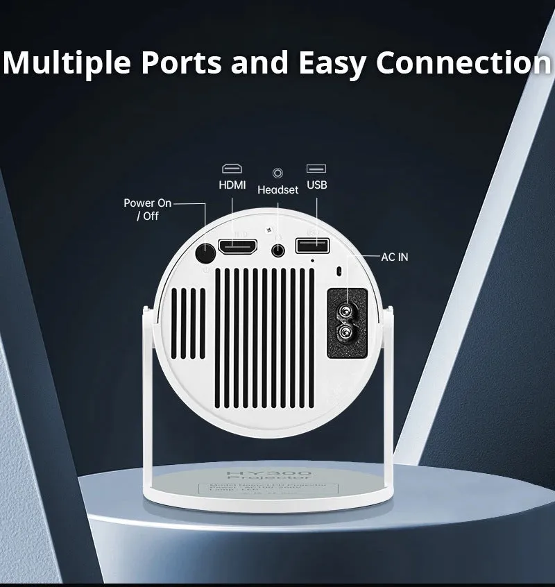 HY300 Smart HD Projection Machine – Ultimate Home Theater Experience
