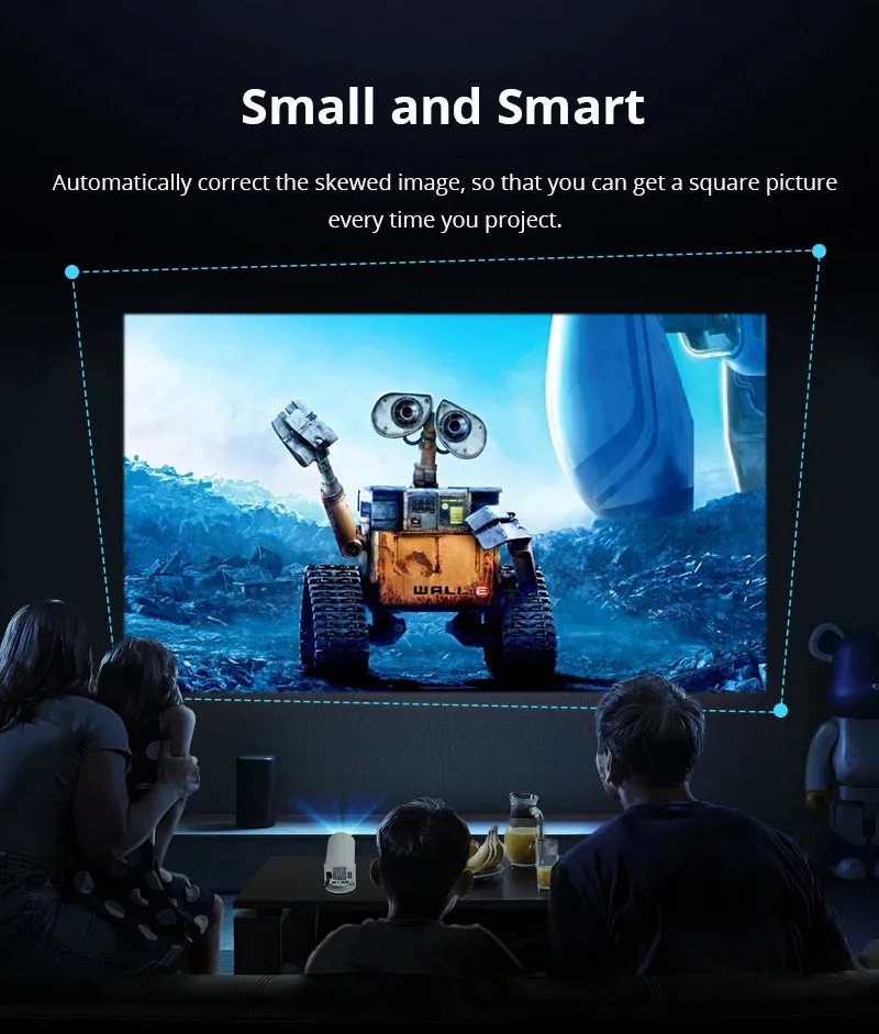HY300 Smart HD Projection Machine – Ultimate Home Theater Experience