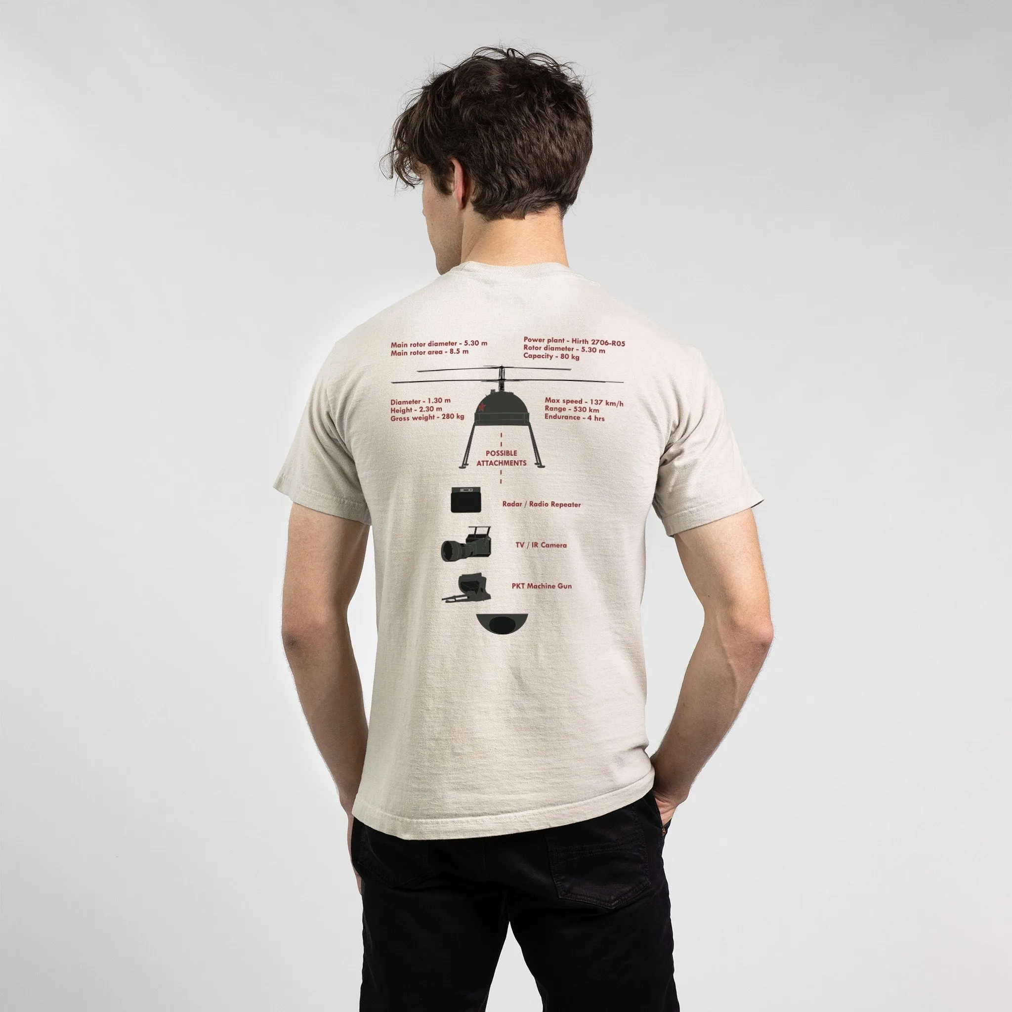 Ka-137 UAV Atamonica Tee