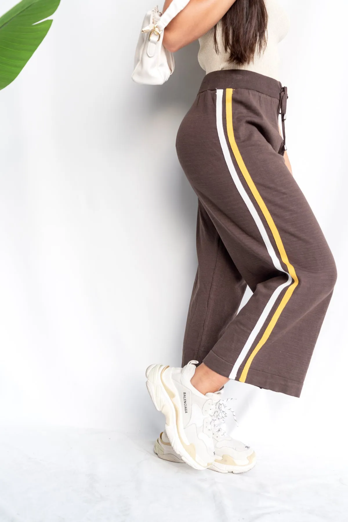 Knitted Wide Leg Trousers
