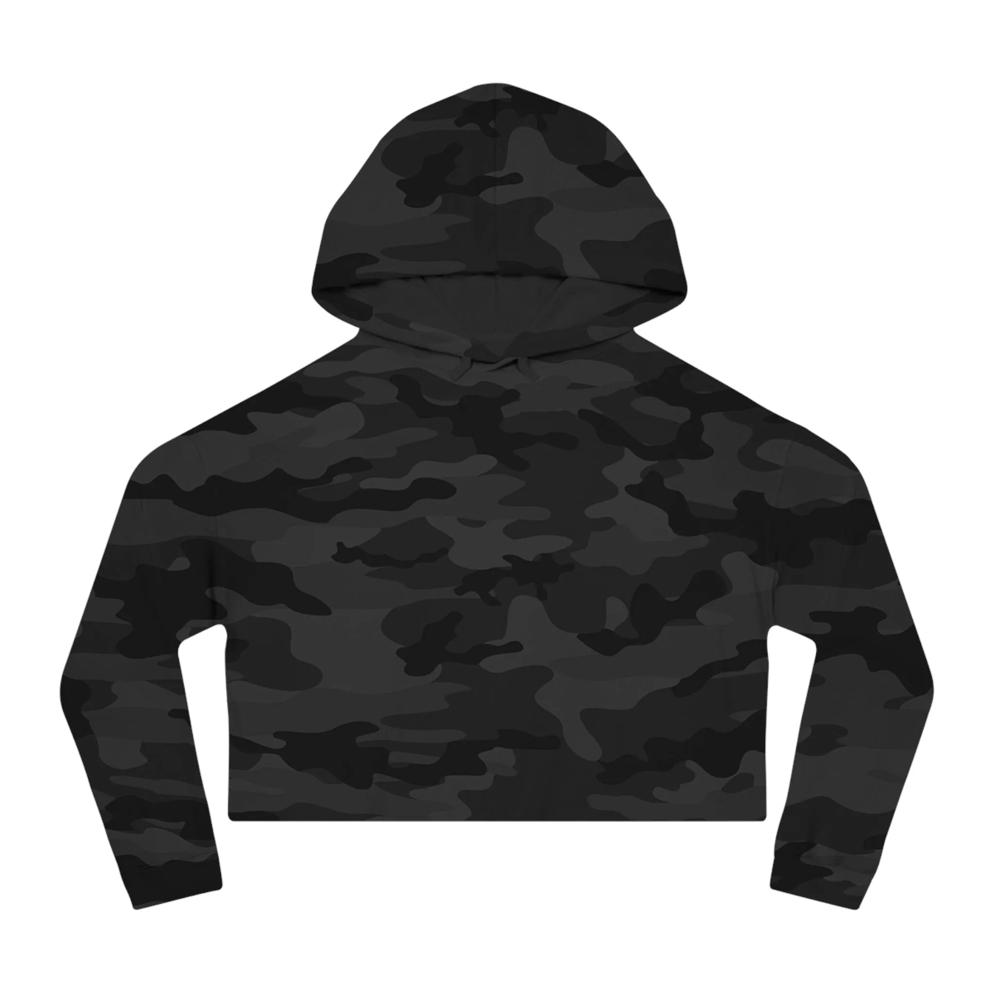 Link's Martial Arts Holiday Logo Women’s Cropped Hooded Sweatshirt