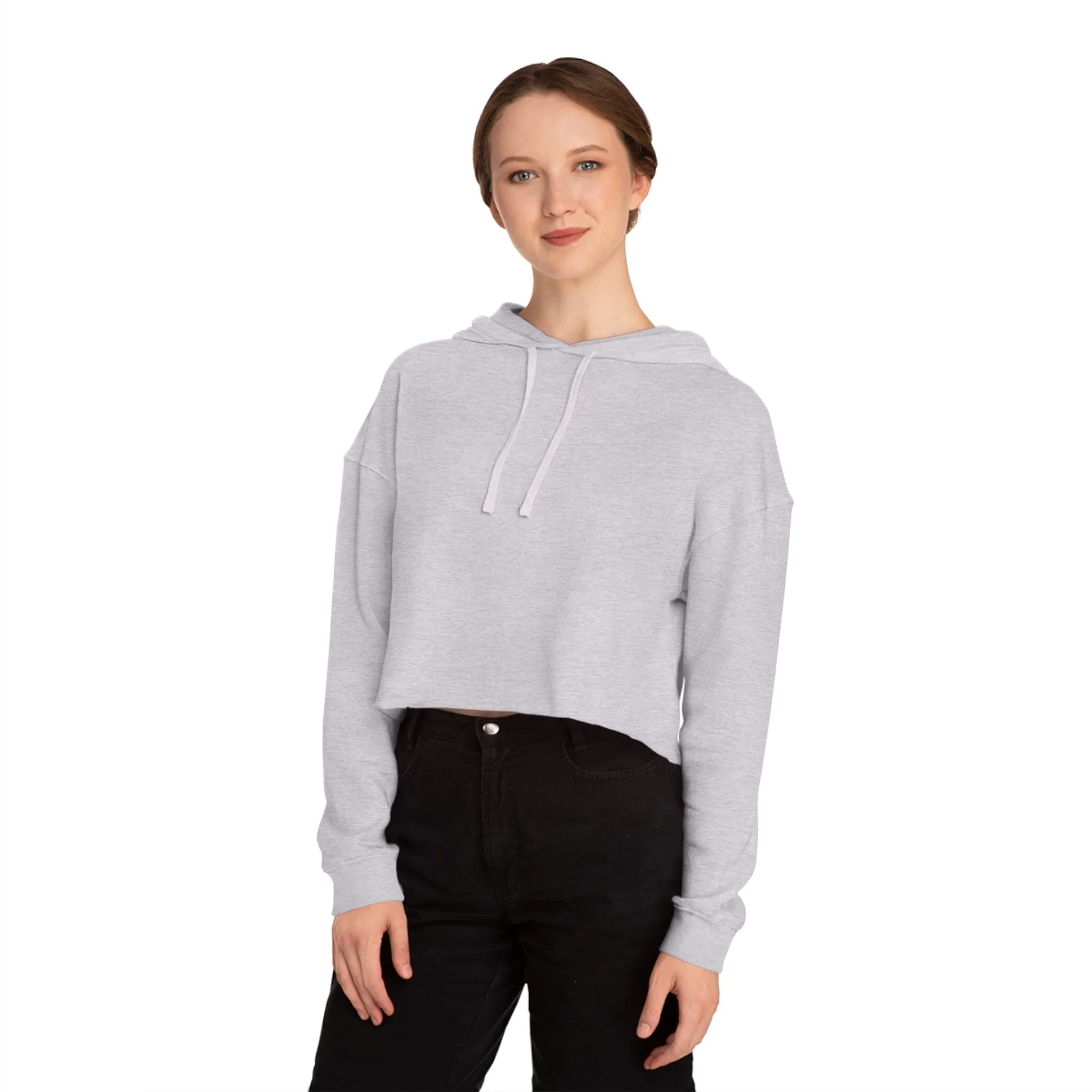 Link's Martial Arts Holiday Logo Women’s Cropped Hooded Sweatshirt