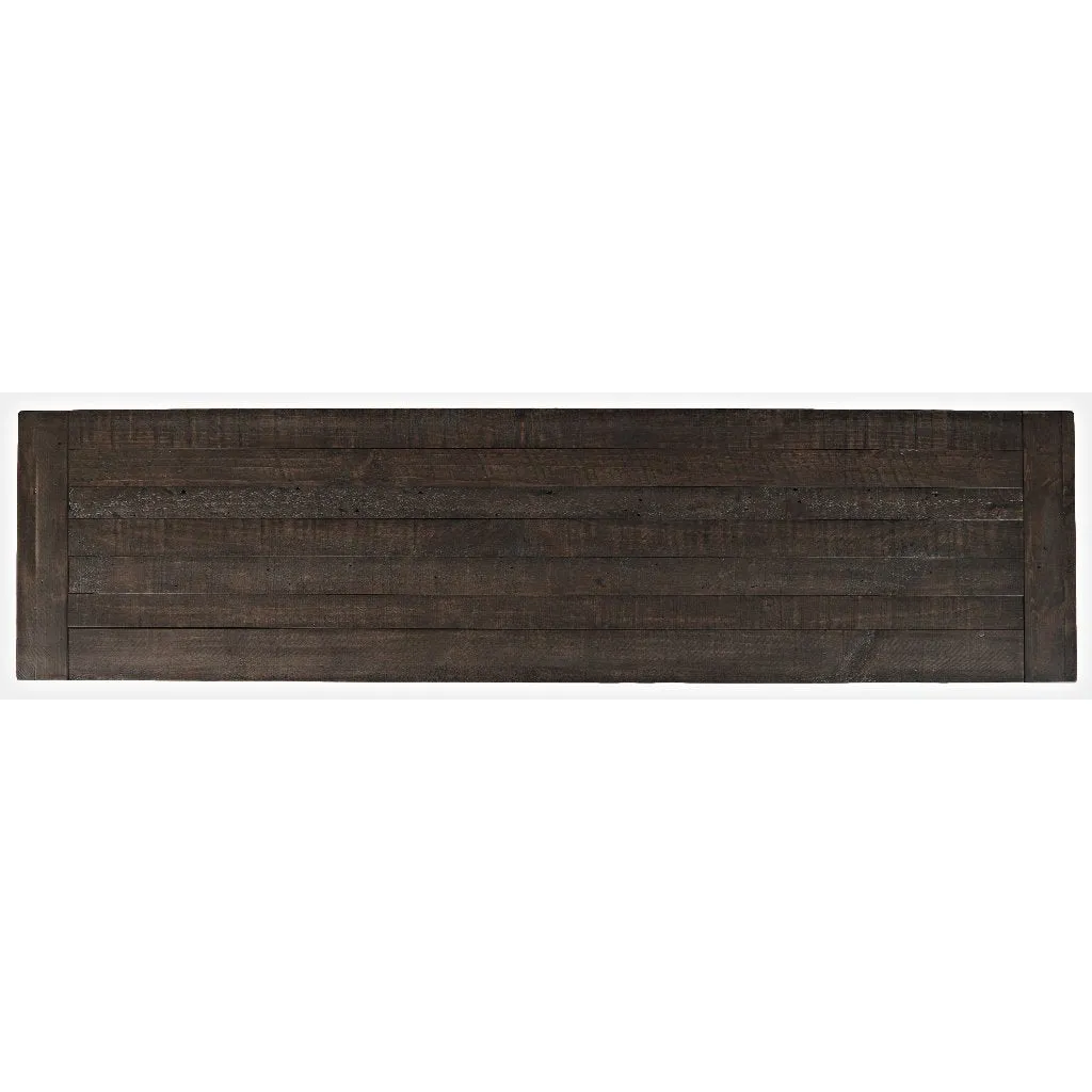 Loft 70" White Barn Door Server