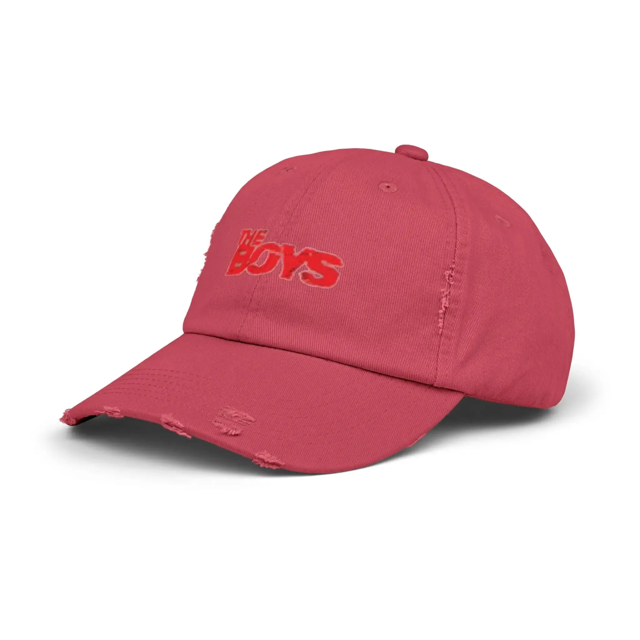 MENS Distressed Cap with 'The Boys' Embroidery -casual hats