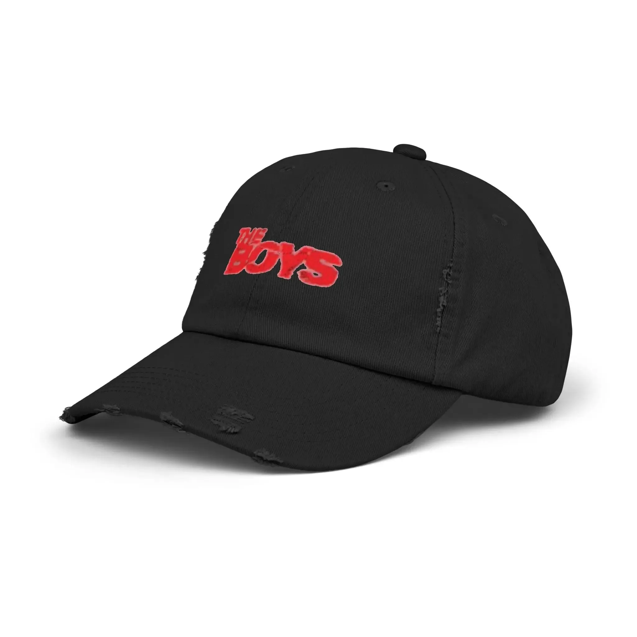 MENS Distressed Cap with 'The Boys' Embroidery -casual hats