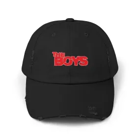 MENS Distressed Cap with 'The Boys' Embroidery -casual hats