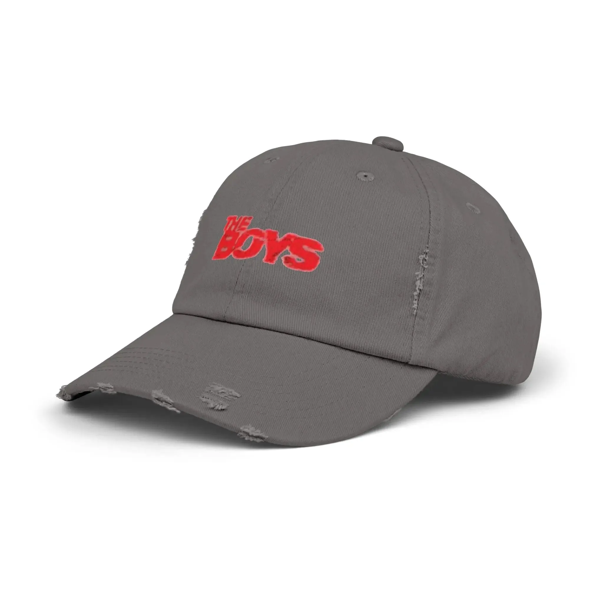 MENS Distressed Cap with 'The Boys' Embroidery -casual hats