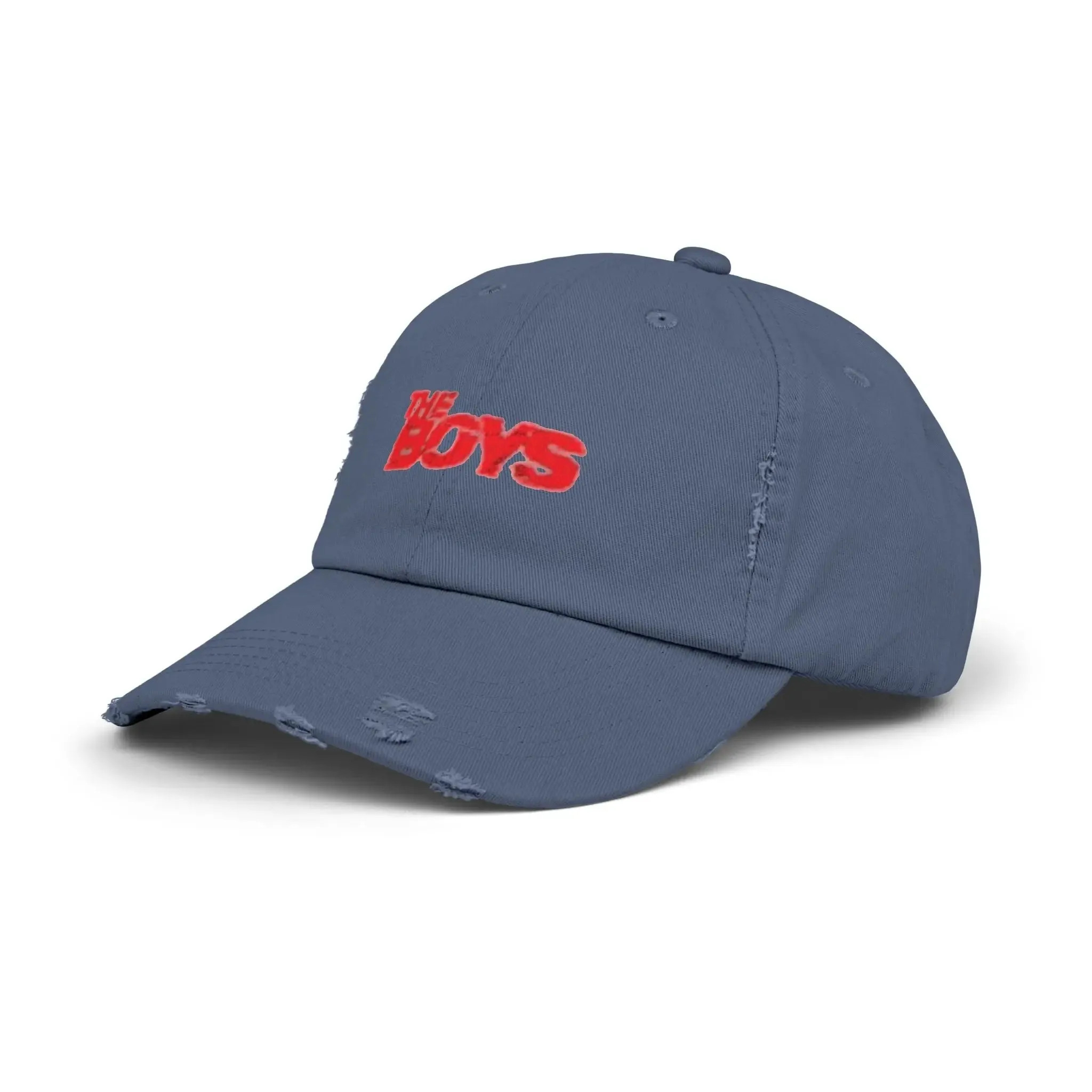 MENS Distressed Cap with 'The Boys' Embroidery -casual hats
