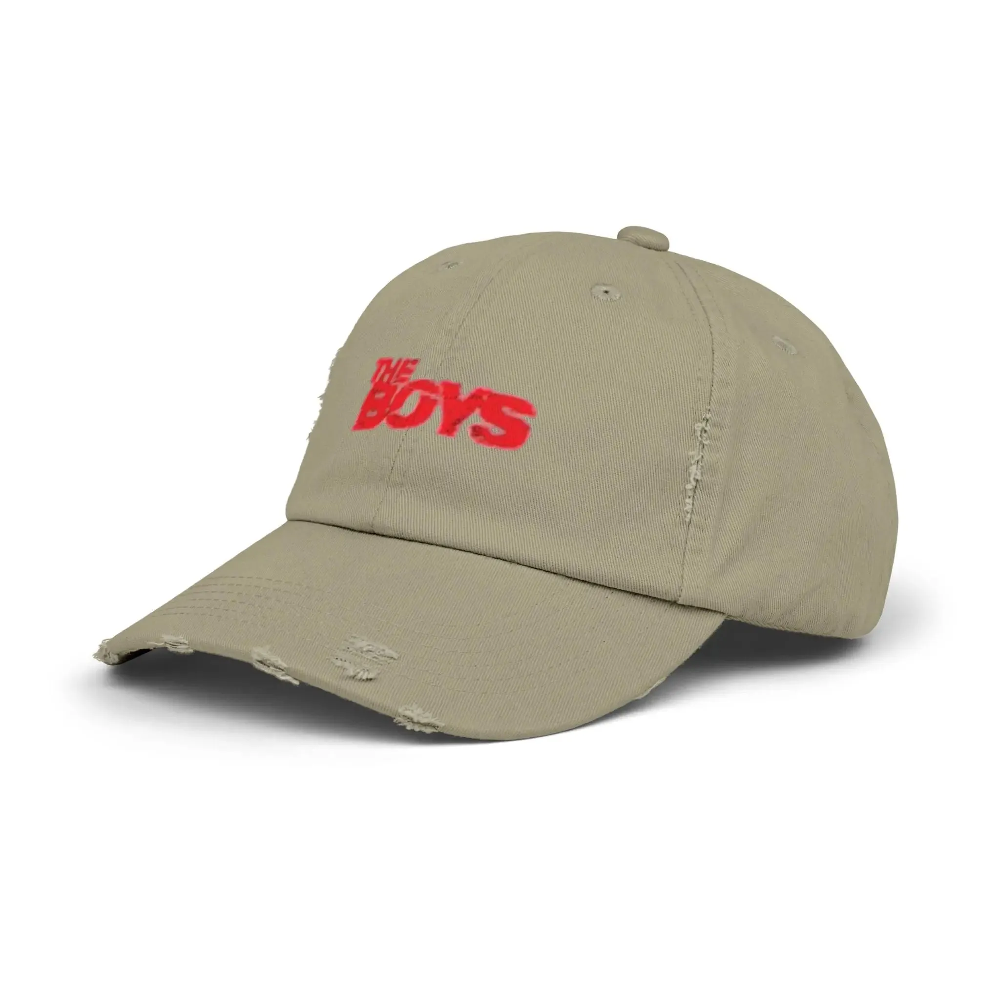 MENS Distressed Cap with 'The Boys' Embroidery -casual hats