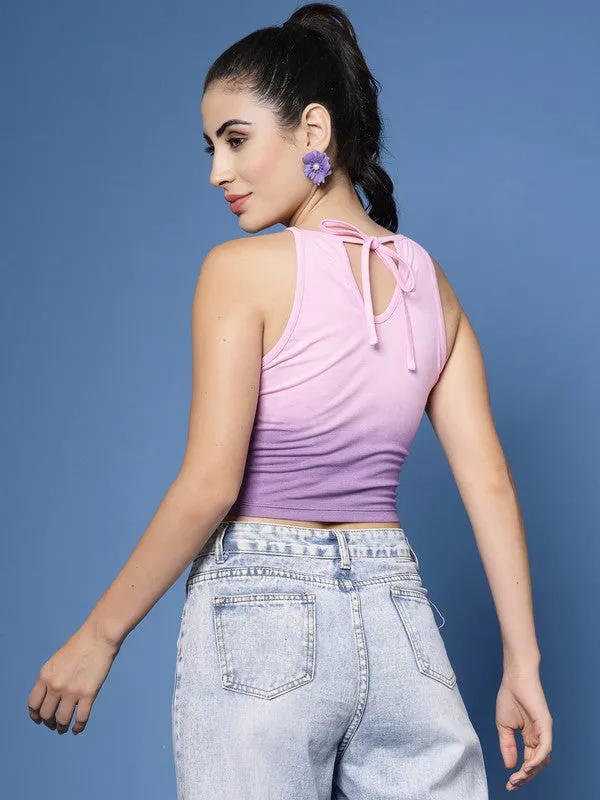 Odour Free Sleeveless Crop Top For Women