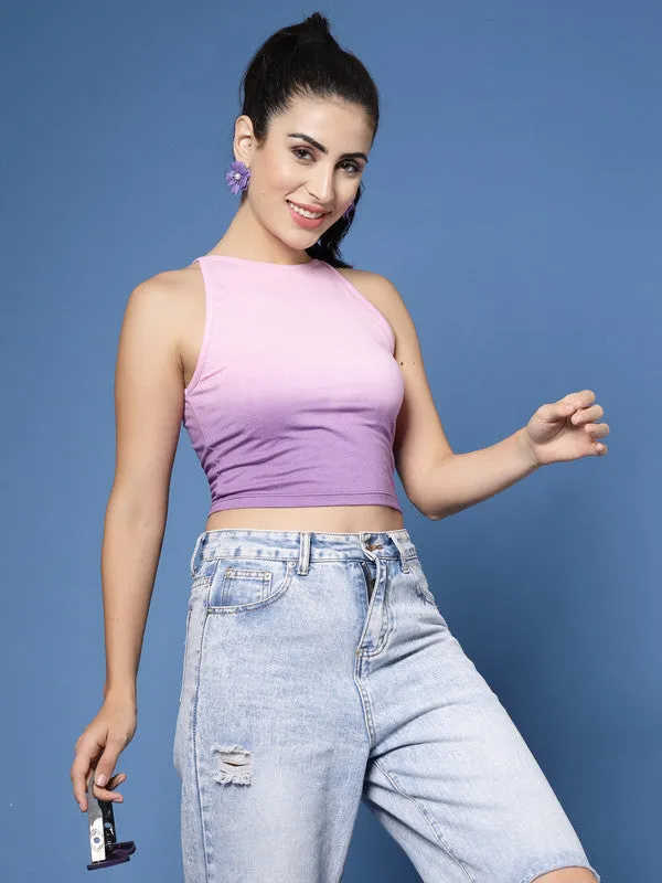 Odour Free Sleeveless Crop Top For Women