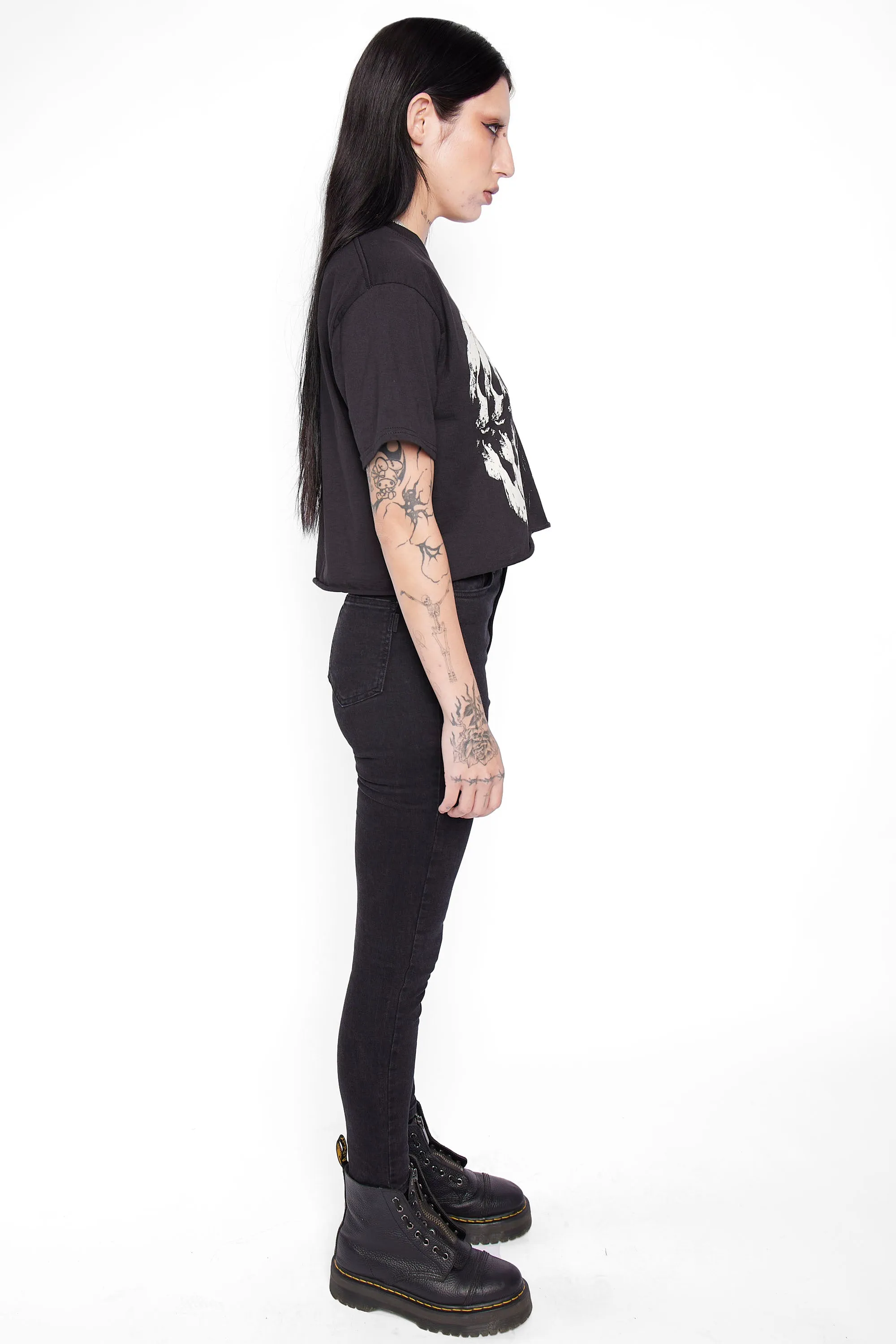 Salem Cropped Cut-Off Tee