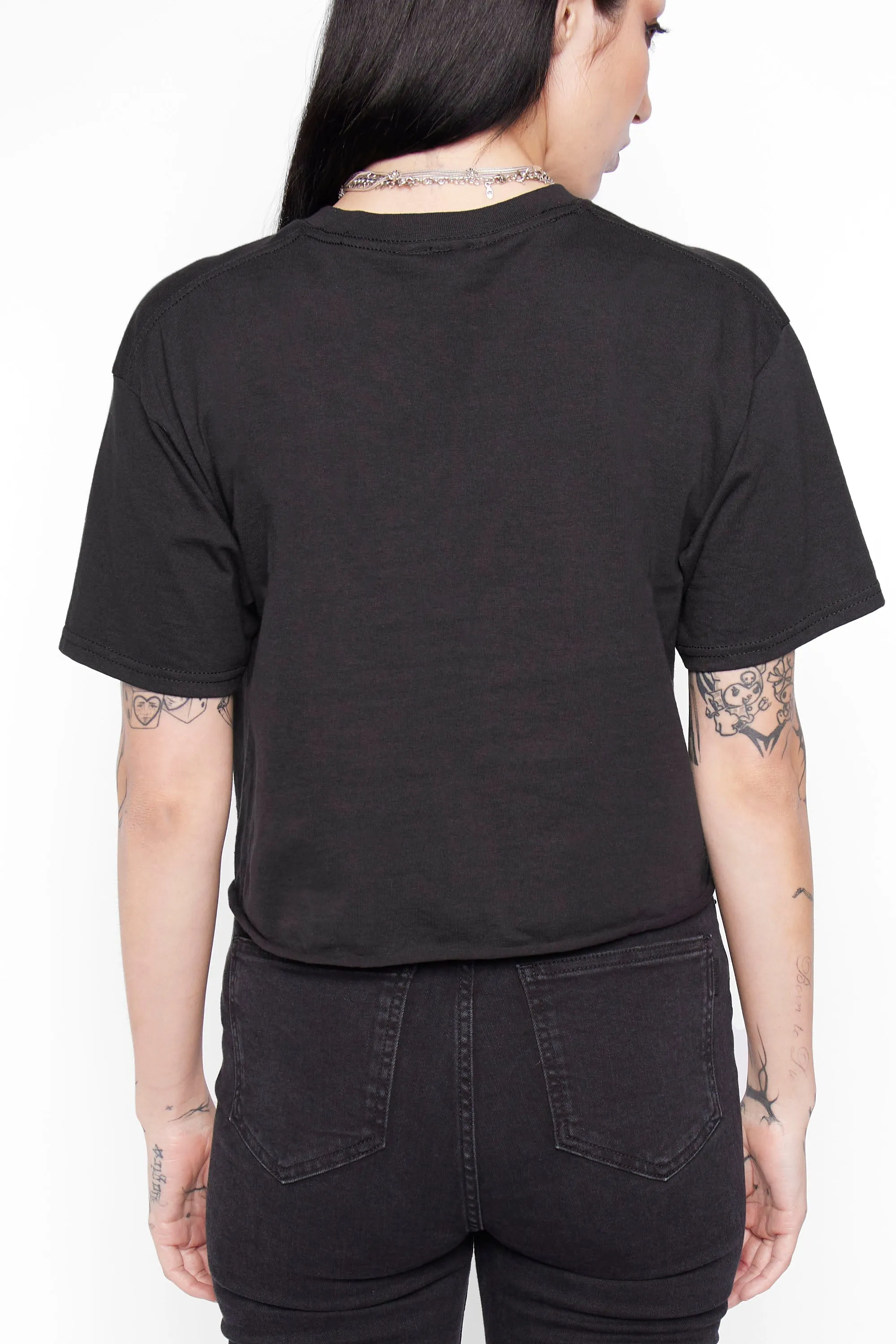 Salem Cropped Cut-Off Tee