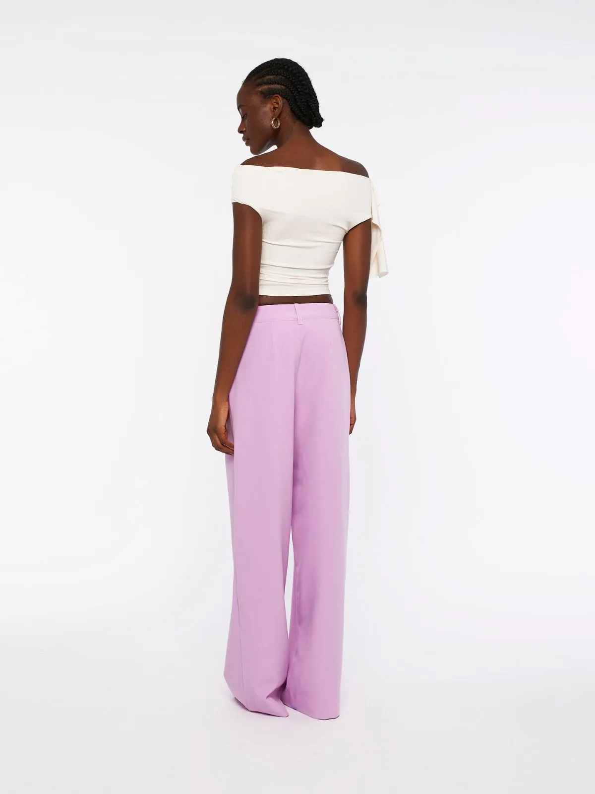 SINCLAIR trousers - orchid