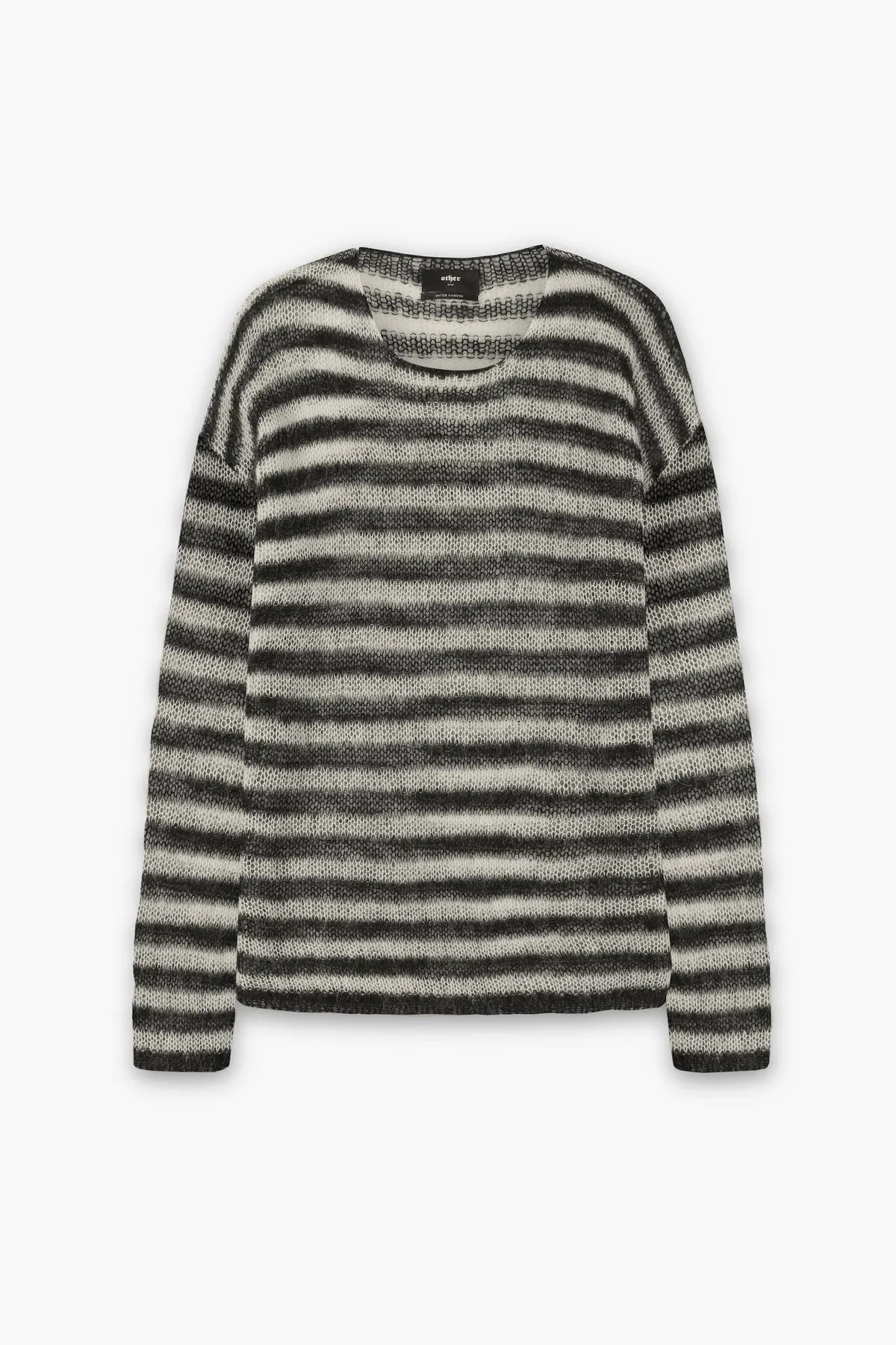 Stripe Jumper | Black & Dirty White
