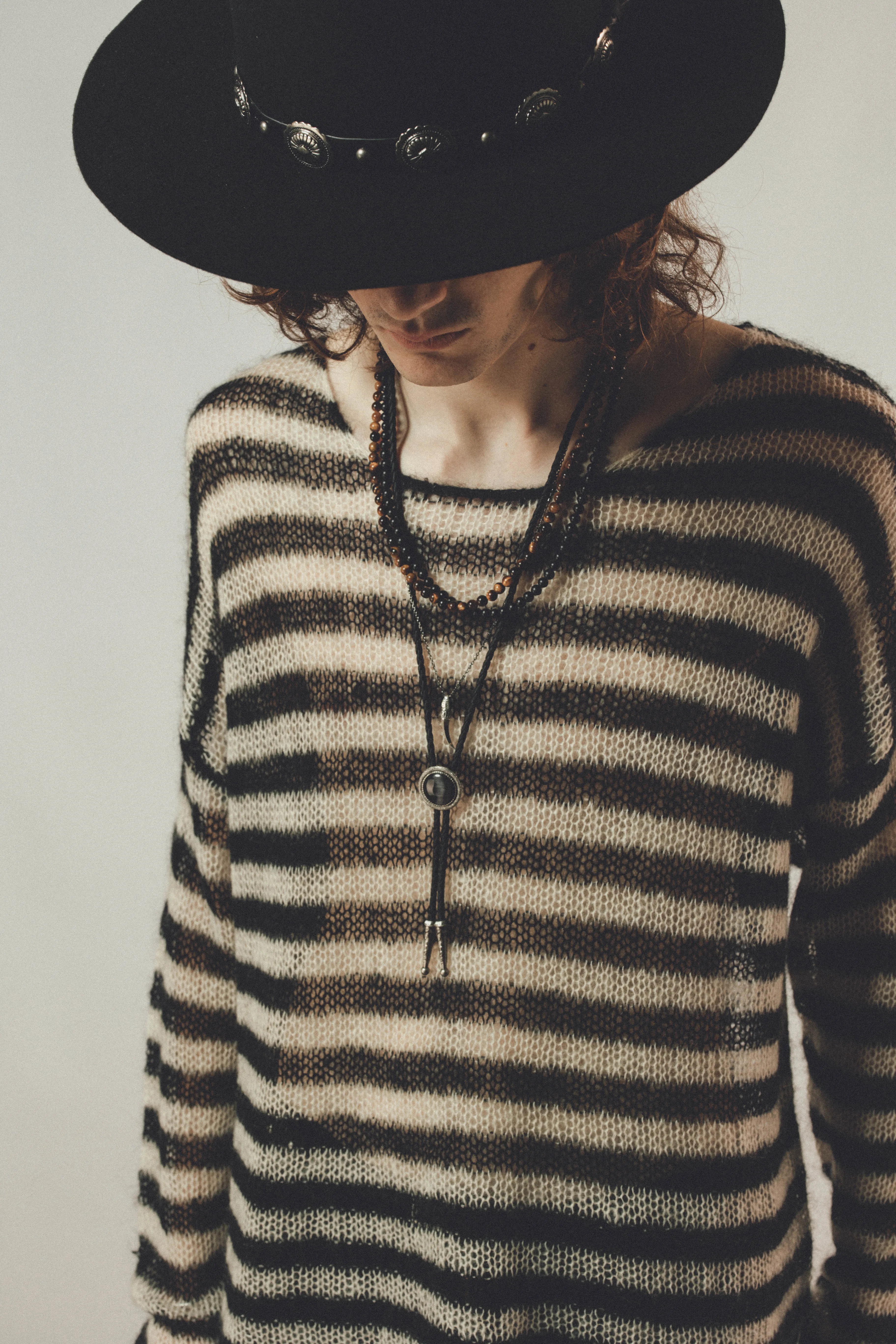 Stripe Jumper | Black & Dirty White