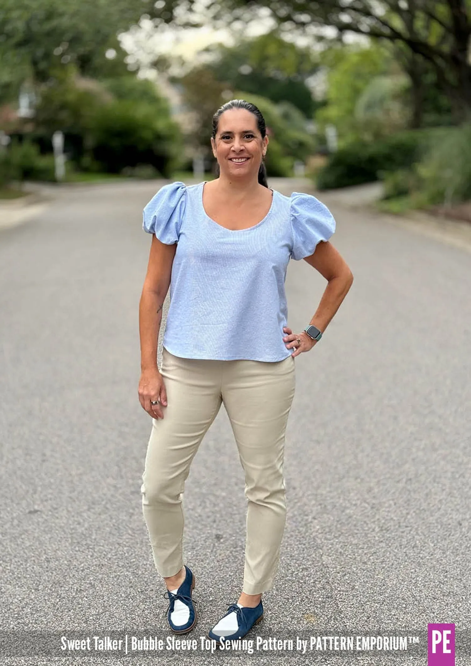 Sweet Talker | Bubble Sleeve Top Sewing Pattern
