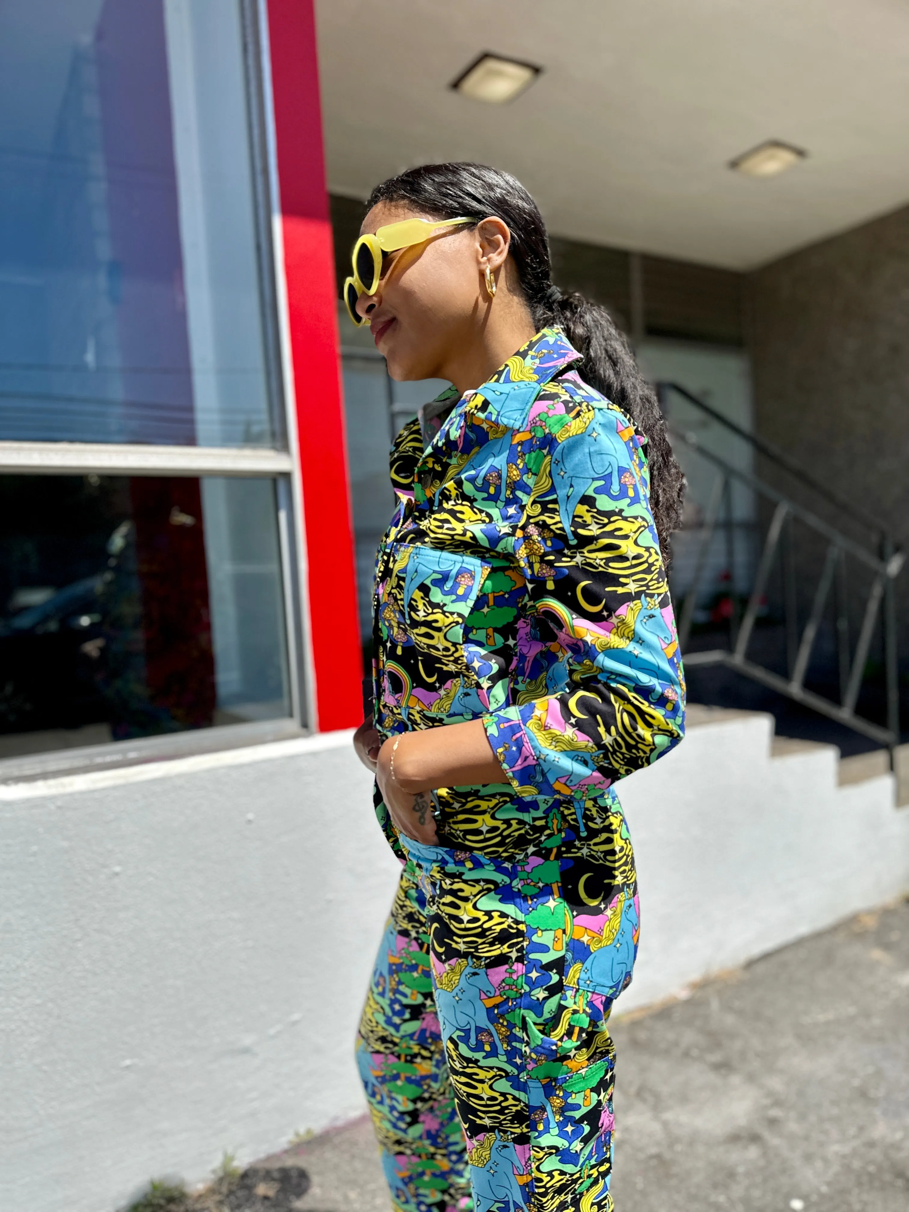 Twill Shorty Jacket Unicorn