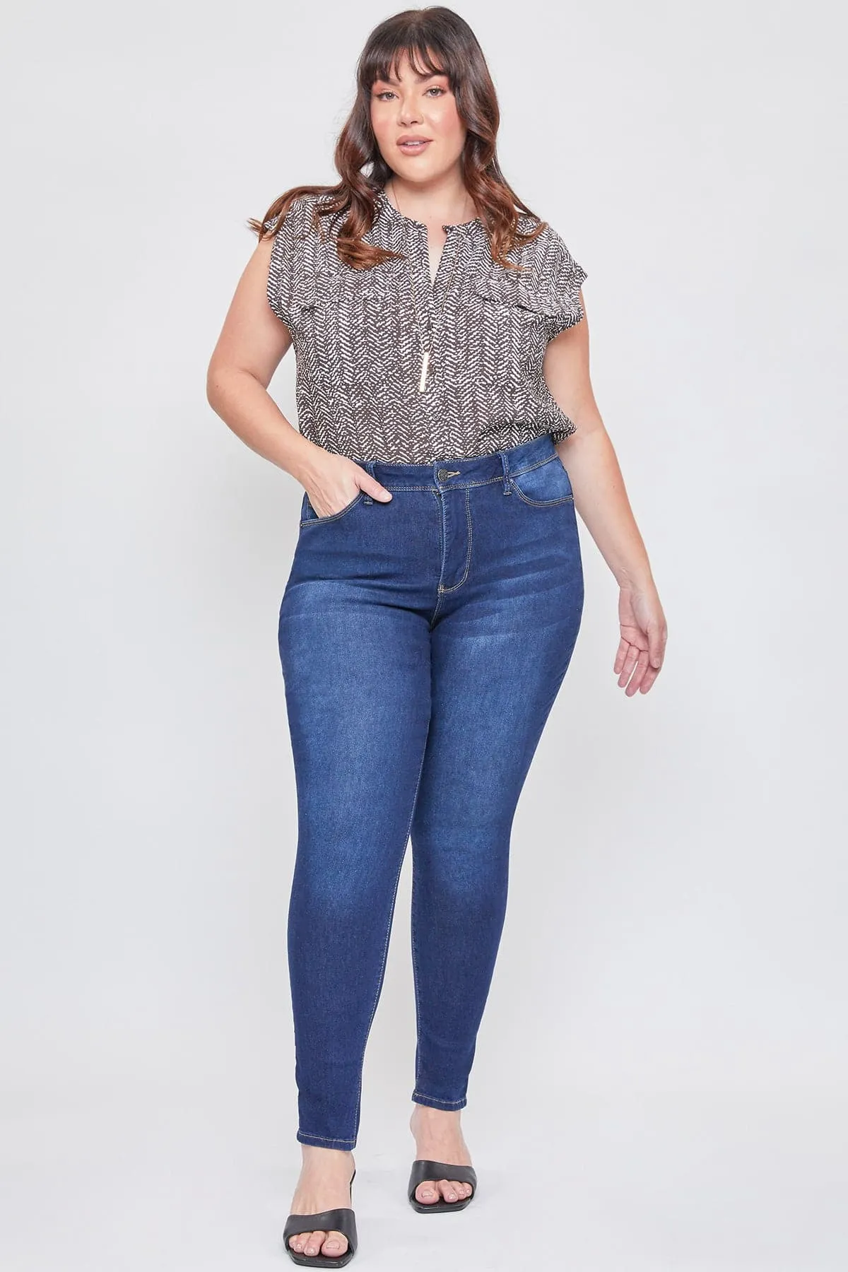 Women's Plus Size Essential High Rise Skinny Jean
