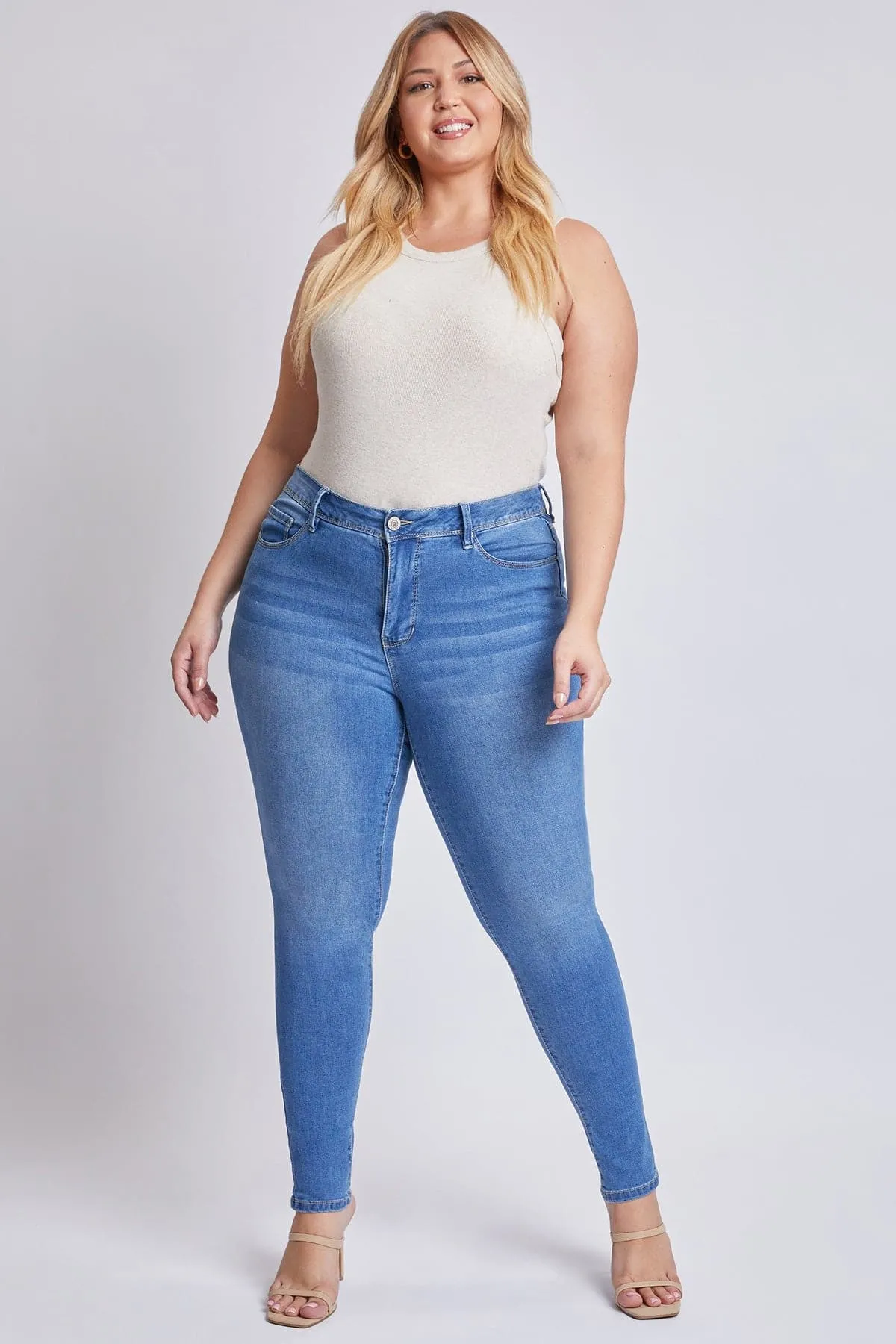 Women's Plus Size Essential High Rise Skinny Jean